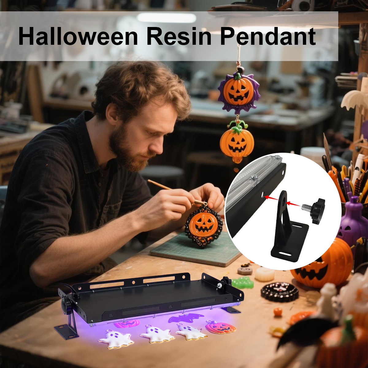 Jewelry Making Dc - Hochleistungs-Tragbares 50 96 144 LED UV-Harz-Aushärtungsgerät