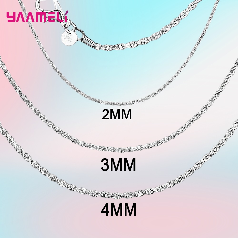 Lobster Clasp Silver - Top Sale echte reine 925 Sterling