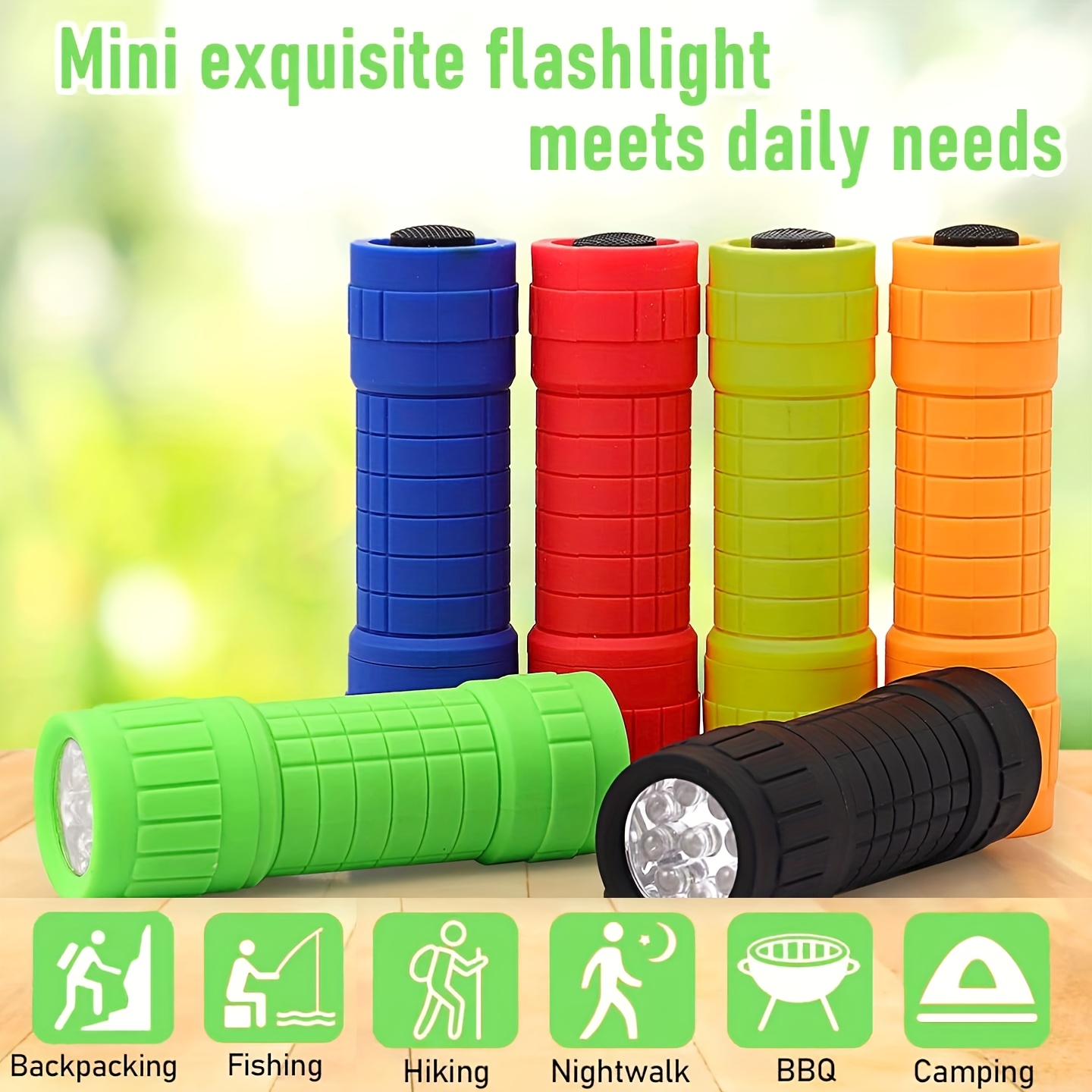 Jewelry Making Torch - Tragbare Mini-Taschenlampe, neun XPE-Lampenperlen, starke Beleuchtung