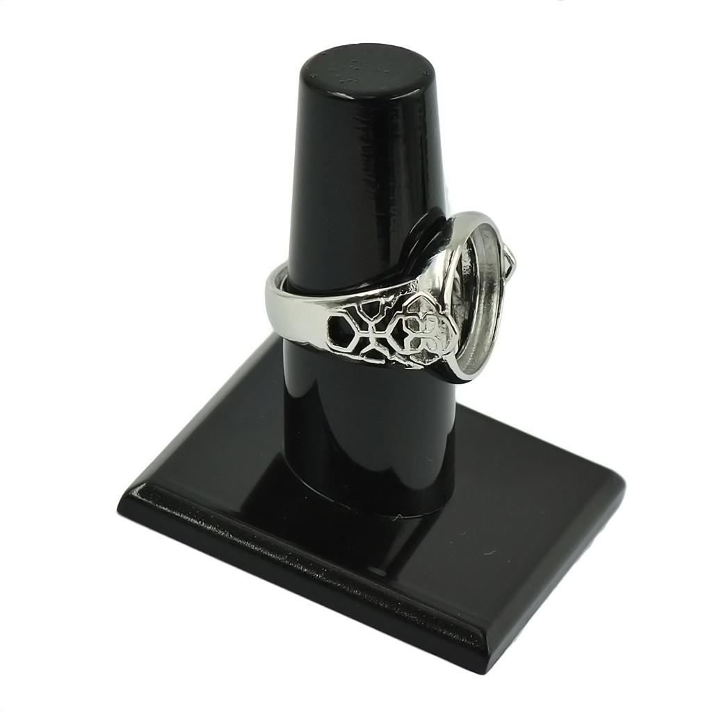 Jewelry Making At Home - Verstellbare Ringfassung aus Silber und Messing,