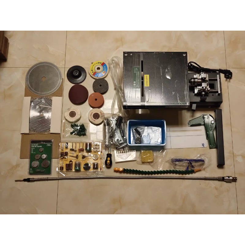 Jewelry Making Dc - 750W Mini-Tischsäge Schmuckpolierer 10000 U/min Multifunktionaler