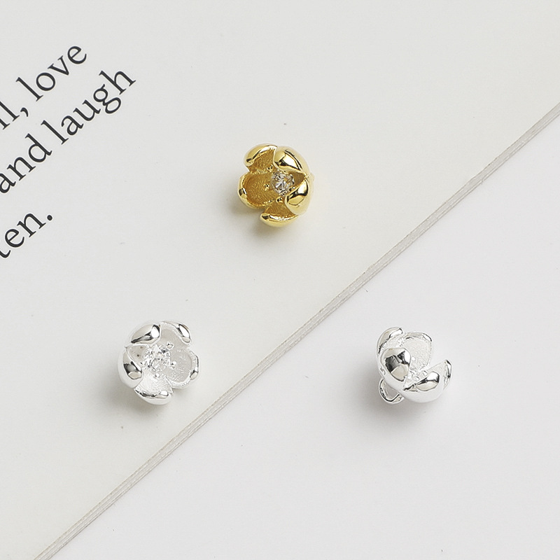 925 Sterling Silber Mini-Blume – Jewelry Making In La Bewertung und Preis