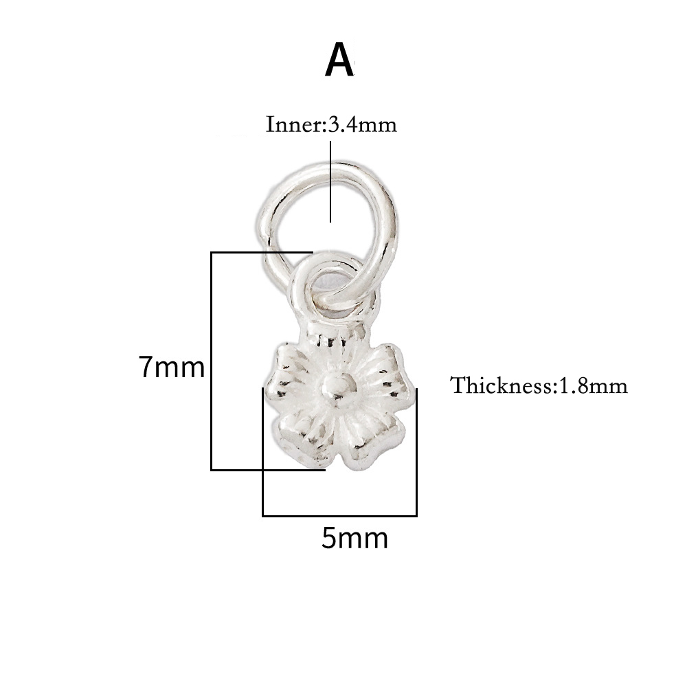925er Silber Kleine Anhänger R – Jewelry Making In La Bewertung und Preis