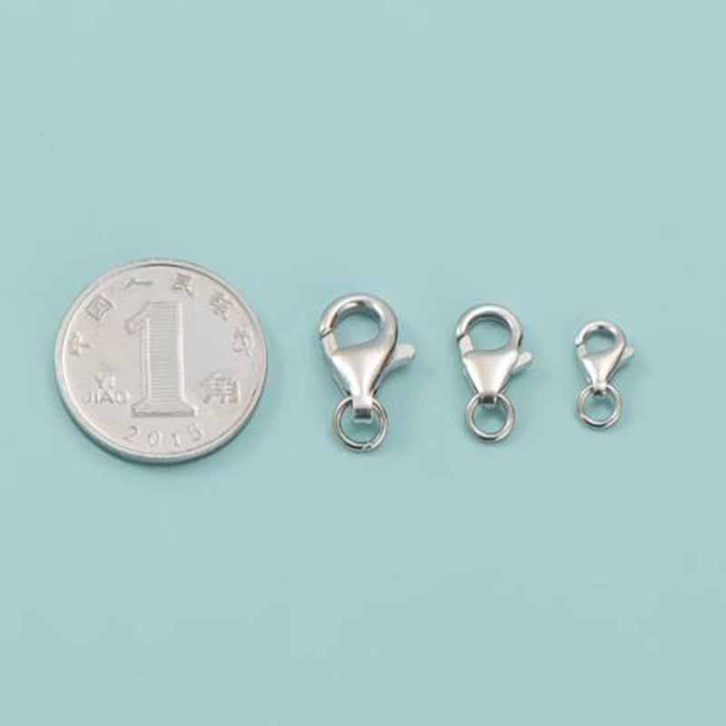2 stücke Echte Reine Solide 92 – Lobster Clasp Silver Bewertung und Preis