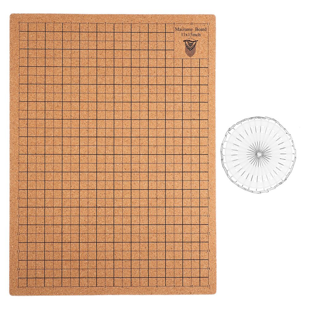 Kork-Makramee-Brett mit Gitter – Jewelry Making Board Bewertung und Preis