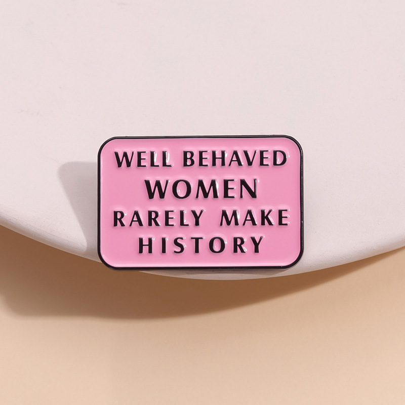 Women Girl Power Emaille Pins  – Jewelry Making History Bewertung und Preis