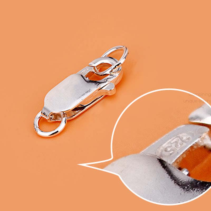 Echter, reiner, massiver 925er – Lobster Clasp Silver Bewertung und Preis
