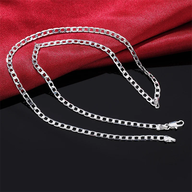 Herren-Halskette aus 925er-Ste – Lobster Clasp Silver Bewertung und Preis