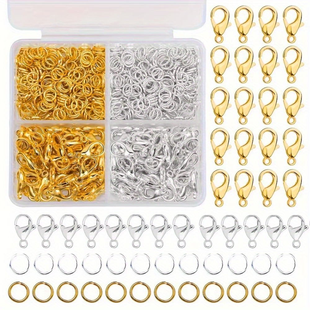 350/500 Stück Kombinationsset  – Lobster Clasp Silver Bewertung und Preis