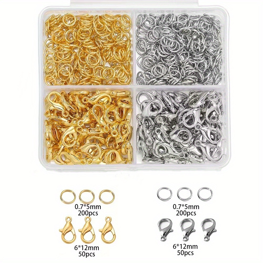 350/500 Stück Kombinationsset  – Lobster Clasp Silver Bewertung und Preis