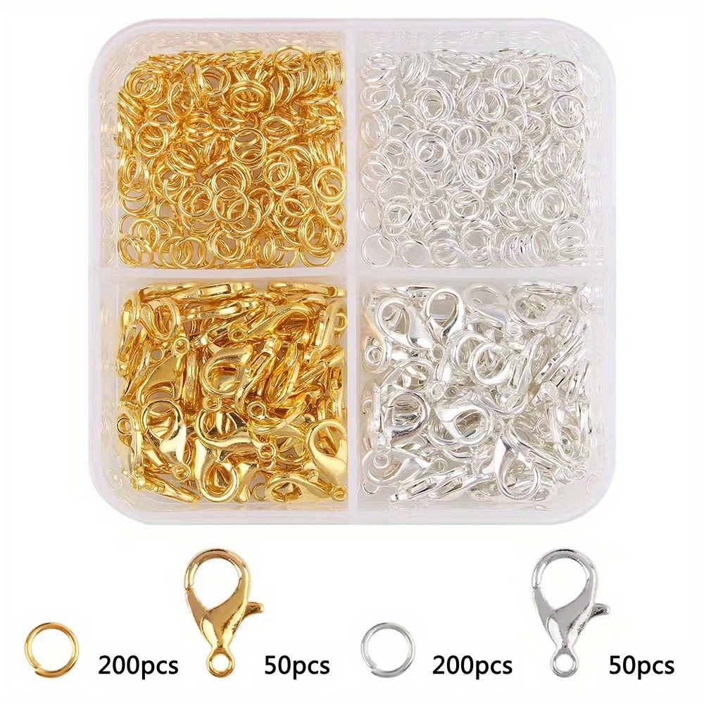 350/500 Stück Kombinationsset  – Lobster Clasp Silver Bewertung und Preis