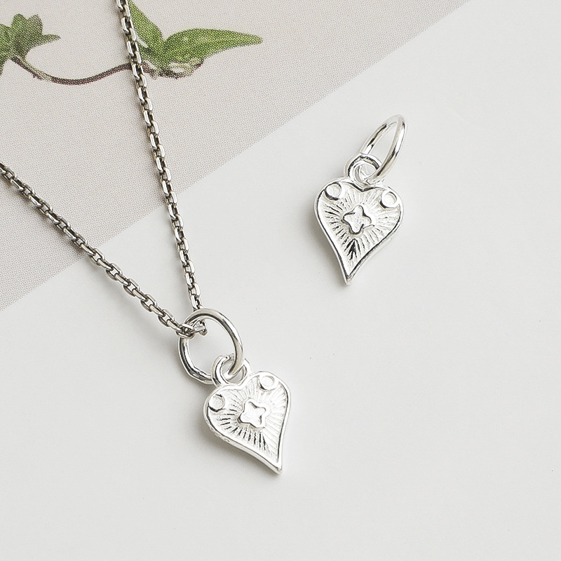 925 Silberanhänger Herz-Charms – Jewelry Making In La Bewertung und Preis