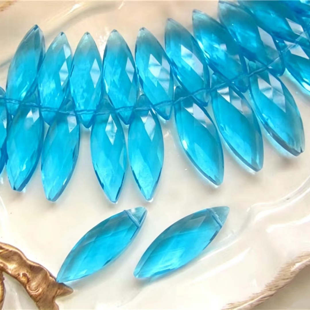 5 Stück London Blau Grün Weiß  – Jewelry Making London Bewertung und Preis