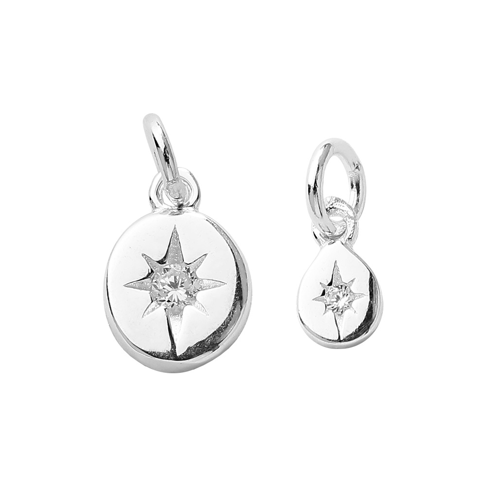 925 Silber Stern-Charm 925 Sil – Jewelry Making In La Bewertung und Preis