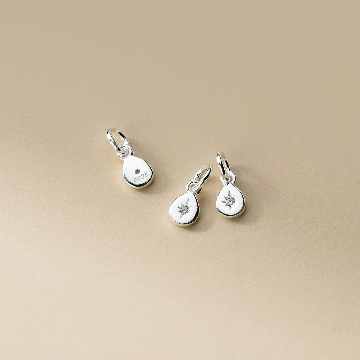 925 Silber Stern-Charm 925 Sil – Jewelry Making In La Bewertung und Preis