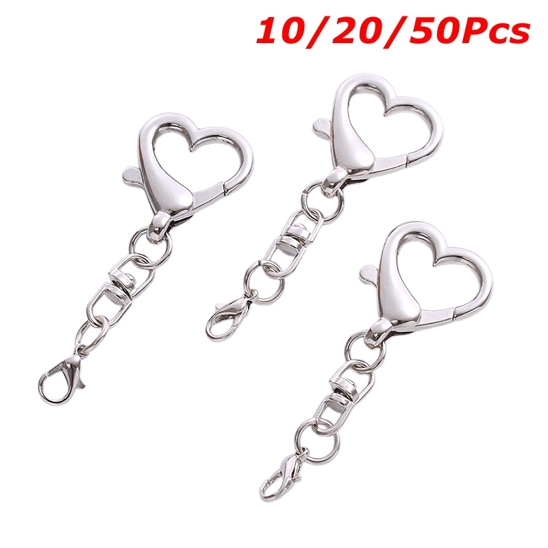 10/20/50 Stück einzigartige Le – Lobster Clasp Silver Bewertung und Preis