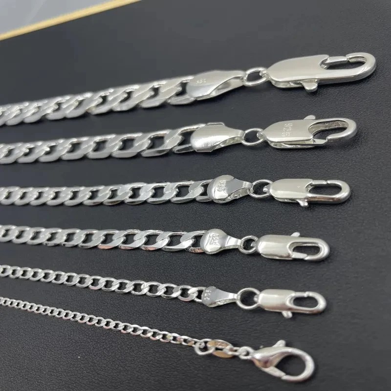 Herren-Halskette aus 925er-Ste – Lobster Clasp Silver Bewertung und Preis
