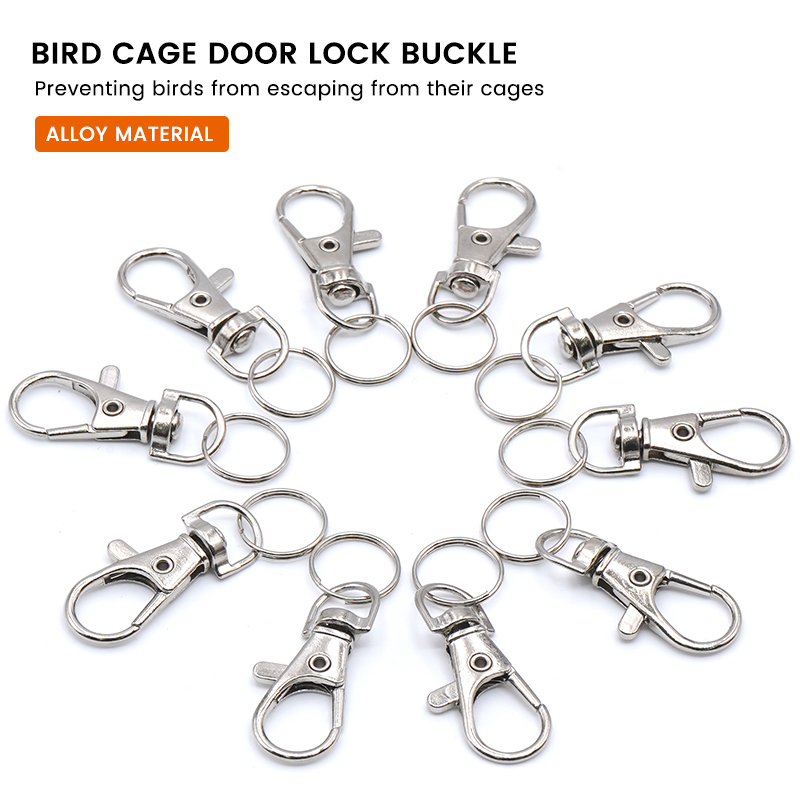 10/20 stücke Silber Metall Kar – Lobster Clasp Silver Bewertung und Preis
